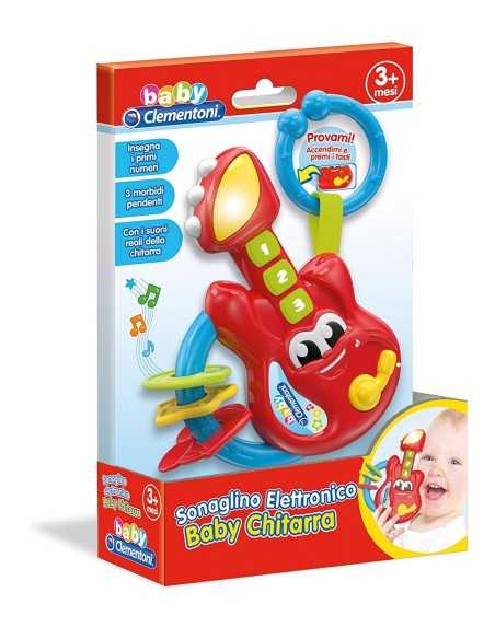 Rattle electronic baby guitar CLE17220 Clementoni | Futurartshop.com