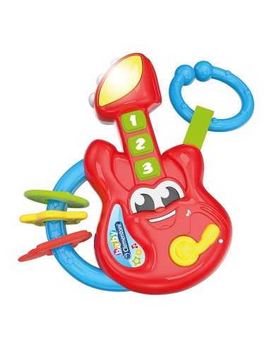 Sonaglino elettronico baby chitarra CLE17220 Clementoni | Futurartshop.com