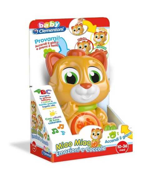 Kitten interactive miao miao emotions and pampering CLE17219 Clementoni | Futurartshop.com