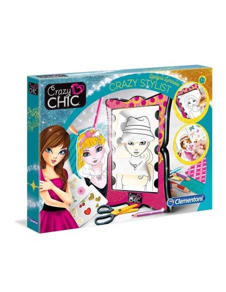Crazy chic lavagna luminosa crazy stylist CLE15198 Clementoni | Futurartshop.com