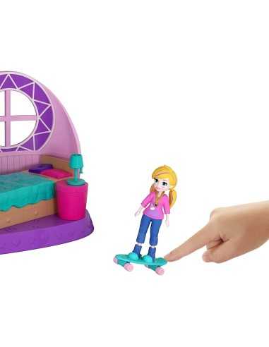 Polly Pocket playset trasformabile - cameretta di Polly MATFRY98 Mattel | Futurartshop.com