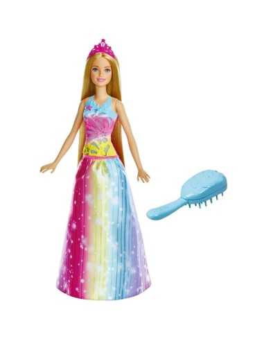 Barbie doll princess combing her hair and shines MATFRB11/FRB12 Mattel | Futurartshop.com