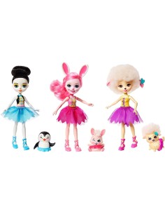 Enchantimals 3 bambole amiche ballerine MATFRH55 Mattel | Futurartshop.com