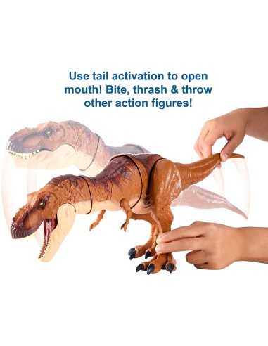 Jurassic World tyrannosaurus biting MATFMY70 Mattel | Futurartshop.com