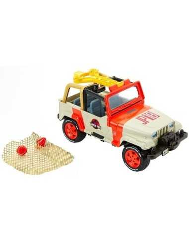 Jurassic World - the Jeep with the trap network MATFNP46 Mattel | Futurartshop.com