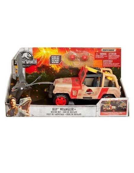 Jurassic World - Jeep con trappola rete MATFNP46 Mattel | Futurartshop.com