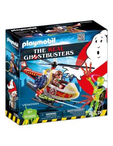 Playmobil 9385 Ghostbusters venkman with helicopter PLA9385 Playmobil | Futurartshop.com