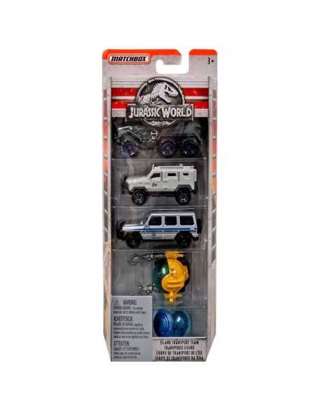 Jurassic World confezione 5 veicoli MATFMX40/FMY24 Mattel | Futurartshop.com