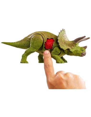 Jurassic World - Wounds from fighting - Dinosaur Triceratops MATFNB31/FNB38 Mattel | Futurartshop.com