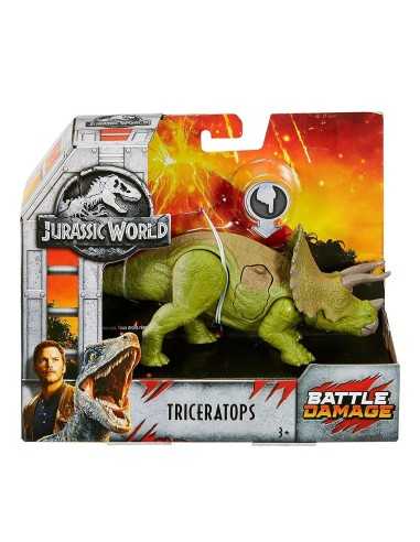 Jurassic World - Ferite da combattimento - Dinosauro Triceratops MATFNB31/FNB38 Mattel | Futurartshop.com