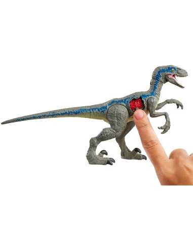 Jurassic World wounds from combat - Velociraptor Dinosaur blue MATFNB31/FNB33 Mattel | Futurartshop.com