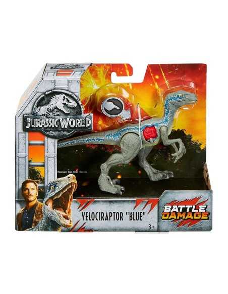 Jurassic World wounds from combat - Velociraptor Dinosaur blue MATFNB31/FNB33 Mattel | Futurartshop.com
