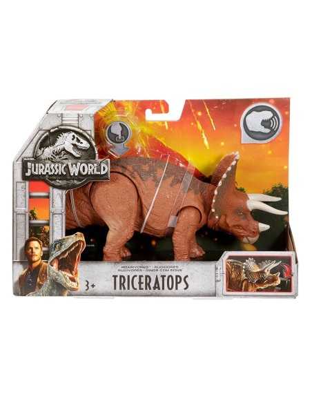 Jurassic World - Dinosauri con suoni - Triceratops MATFMM23/FMM24 Mattel | Futurartshop.com
