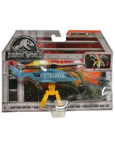 Jurassic World the transporter Dino - Raptor copter MATFMY31/FMY39 Mattel | Futurartshop.com