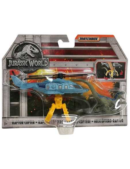 Jurassic World trasportatore Dino - Raptor copter MATFMY31/FMY39 Mattel | Futurartshop.com