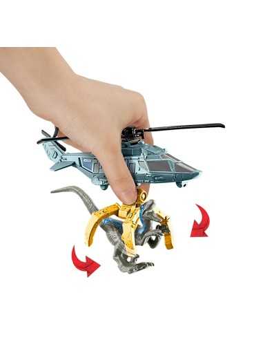 Jurassic World trasportatore Dino - Raptor copter MATFMY31/FMY39 Mattel | Futurartshop.com