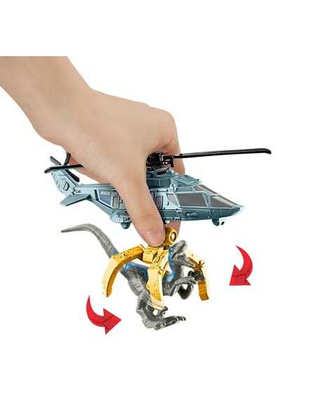 Jurassic World trasportatore Dino - Raptor copter MATFMY31/FMY39 Mattel | Futurartshop.com