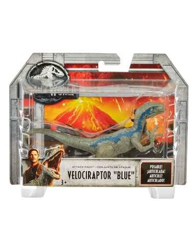 Jurassic World attacco giurassico - Velociraptor blu MATFPF11/FPF12 Mattel | Futurartshop.com