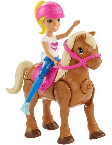 Barbie club Chelsea Bambola con pony marrone MATFHV60/FHV63 Mattel | Futurartshop.com