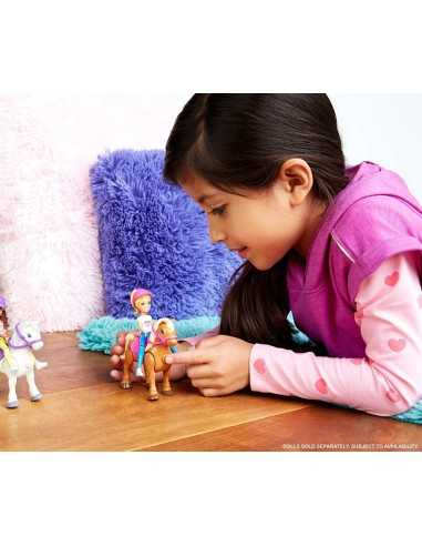 Barbie club Chelsea Bambola con pony marrone MATFHV60/FHV63 Mattel | Futurartshop.com