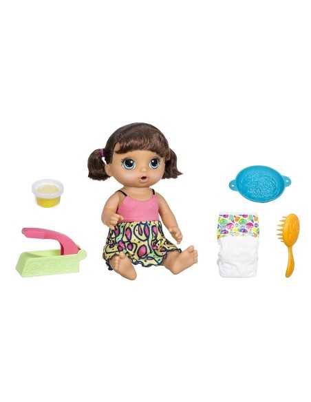 Bambola Baby Alive Martina spaghettina bruna HASC09641030 Hasbro | Futurartshop.com