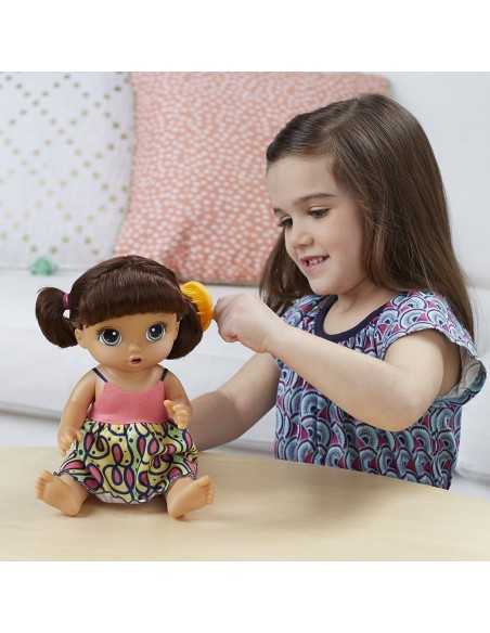 Bambola Baby Alive Martina spaghettina bruna HASC09641030 Hasbro | Futurartshop.com