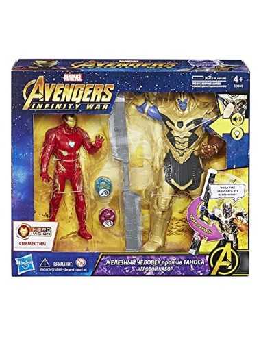 Avengers Personaggi Iron Man vs Thanos HASE05591030 Hasbro | Futurartshop.com