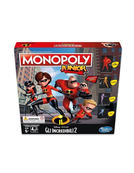 Monopoly junior gli Incredibili 2 HASE17811030 Hasbro | Futurartshop.com