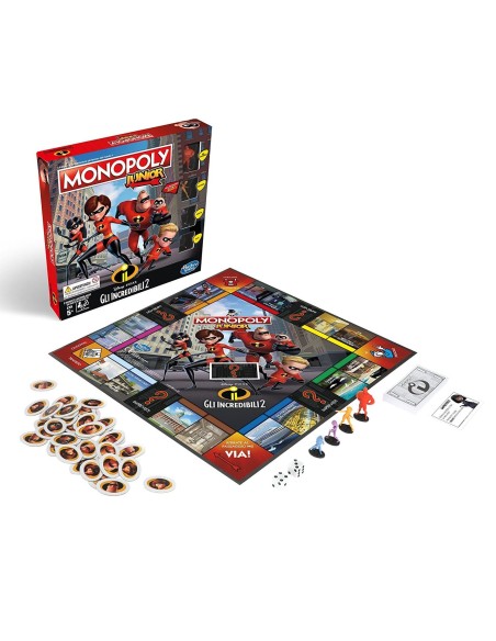 Monopoly junior the Incredible 2 HASE17811030 Hasbro | Futurartshop.com