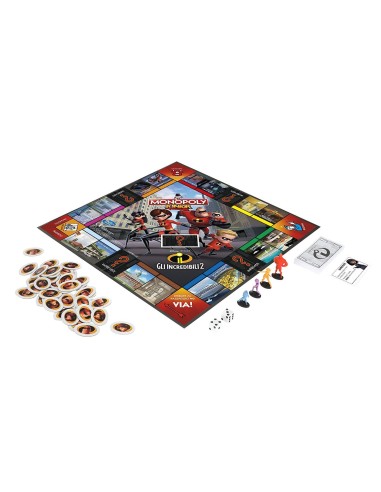Monopoly junior the Incredible 2 HASE17811030 Hasbro | Futurartshop.com