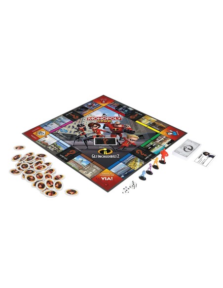 Monopoly junior gli Incredibili 2 HASE17811030 Hasbro | Futurartshop.com