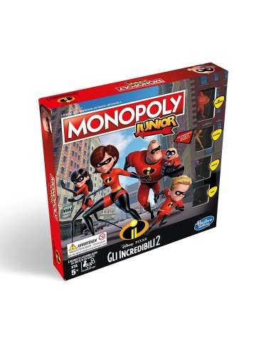 Monopoly junior the Incredible 2 HASE17811030 Hasbro | Futurartshop.com
