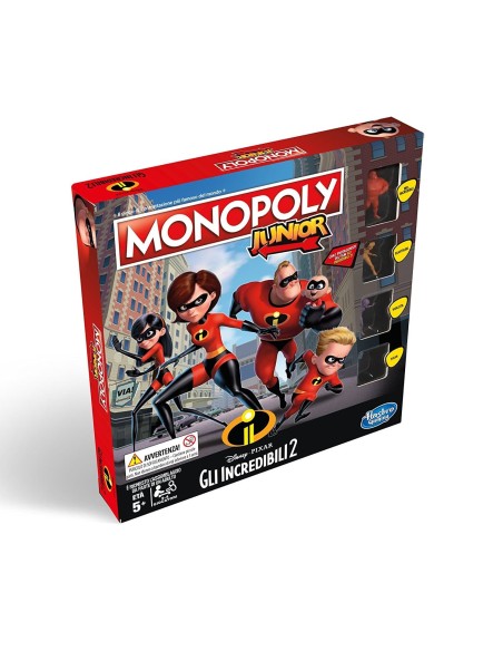 Monopoly junior gli Incredibili 2 HASE17811030 Hasbro | Futurartshop.com