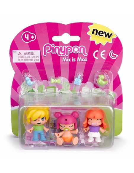 Pinypon confezione con 3 personaggi Kids e Babies FAM700014032 Famosa | Futurartshop.com