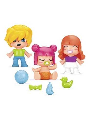 Pinypon confezione con 3 personaggi Kids e Babies FAM700014032 Famosa | Futurartshop.com