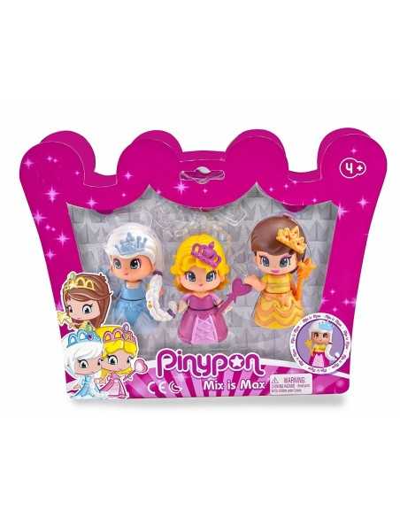 Pinypon Pack with 3 princesses FAM700014094 Famosa | Futurartshop.com