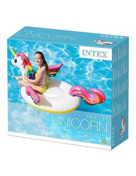 Intex unicorn rideable inflatable 201 cm MAZ57561NP Intex | Futurartshop.com