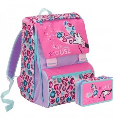 Schoolpack Backpack more case of Minnie jewel 6C5001801 351 Seven- Futurartshop.com