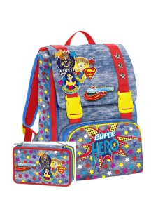 Schoolpack DC Superhero Girls Backpack most case SEV6D2001801 599 Seven | Futurartshop.com