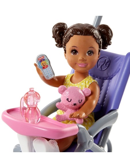 Barbie Skipper Babysitter Bambola con passeggino MATFHY97/FJB00 Mattel | Futurartshop.com