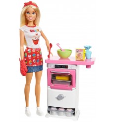 Barbie playset Cukiernik FHP57 Mattel- Futurartshop.com