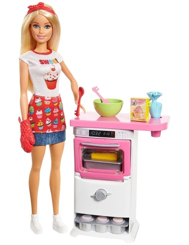 Barbie playset Pasticcera MATFHP57 Mattel | Futurartshop.com