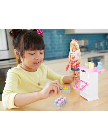 Barbie playset Pasticcera MATFHP57 Mattel | Futurartshop.com