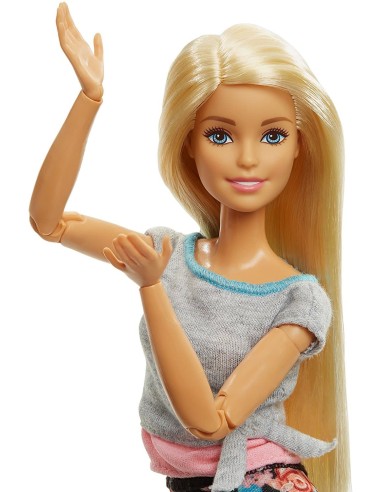 Barbie Doll jointed Made To Move blond MATFTG80/FTG81 Mattel | Futurartshop.com