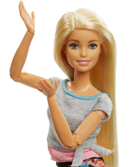 Barbie Bambola snodata Made To Move blond MATFTG80/FTG81 Mattel | Futurartshop.com