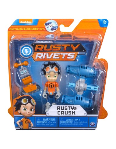 Rusty Rivets - Personaggio Rusty e Crush SPI6033996/20081469 Spin master | Futurartshop.com