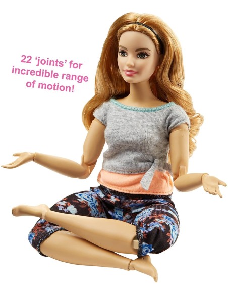 Barbie Bambola snodata Curvy Biondo fragola MATFTG80/FTG84 Mattel | Futurartshop.com