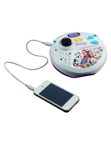 Maggie and Bianca Microphone Karaoke with rod 3-in-1 SIM7600520116 Simba Toys | Futurartshop.com