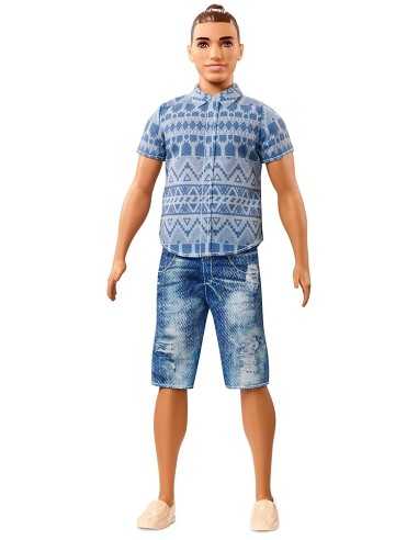 Ken Fashionistas distressed denim MATDWK44/FNJ38 Mattel | Futurartshop.com