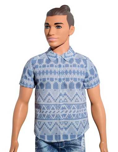 Ken Fashionistas distressed denim MATDWK44/FNJ38 Mattel | Futurartshop.com